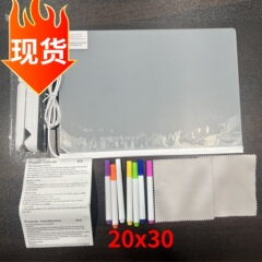 消すことができる手書きデスクトップ発光画板透明タブレット黒板ホワイトボード出店広告看板led蛍光板
