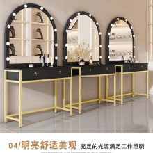 新款卧室化妆台影楼婚纱店简约梳妆台专业理发店院化妆桌专用