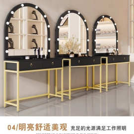 新款卧室化妆台影楼婚纱店简约梳妆台专业理发店院化妆桌专用