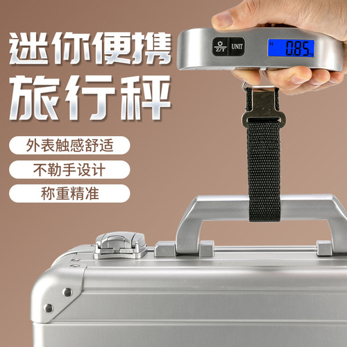 Foreign trade luggage travel electronic scale portable T-type gram weight scale small gram weighing high precision express portable scale
