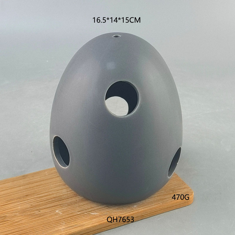 Inventario transfronterizo creativo de cerámica taza de pájaros de cerámica artesanía jardín ornamentos alimentadores de pájaros patio