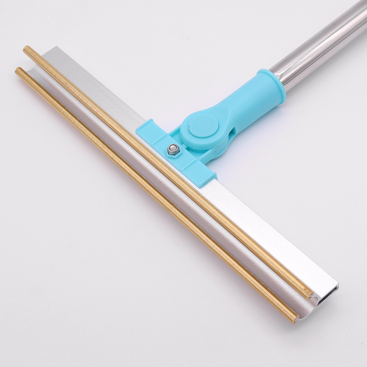 Raspador de mascotas de mango largo, suministros de depilación, limpiador de pelo de perros y gatos, raspador de alfombras, depilación de acero inoxidable grande