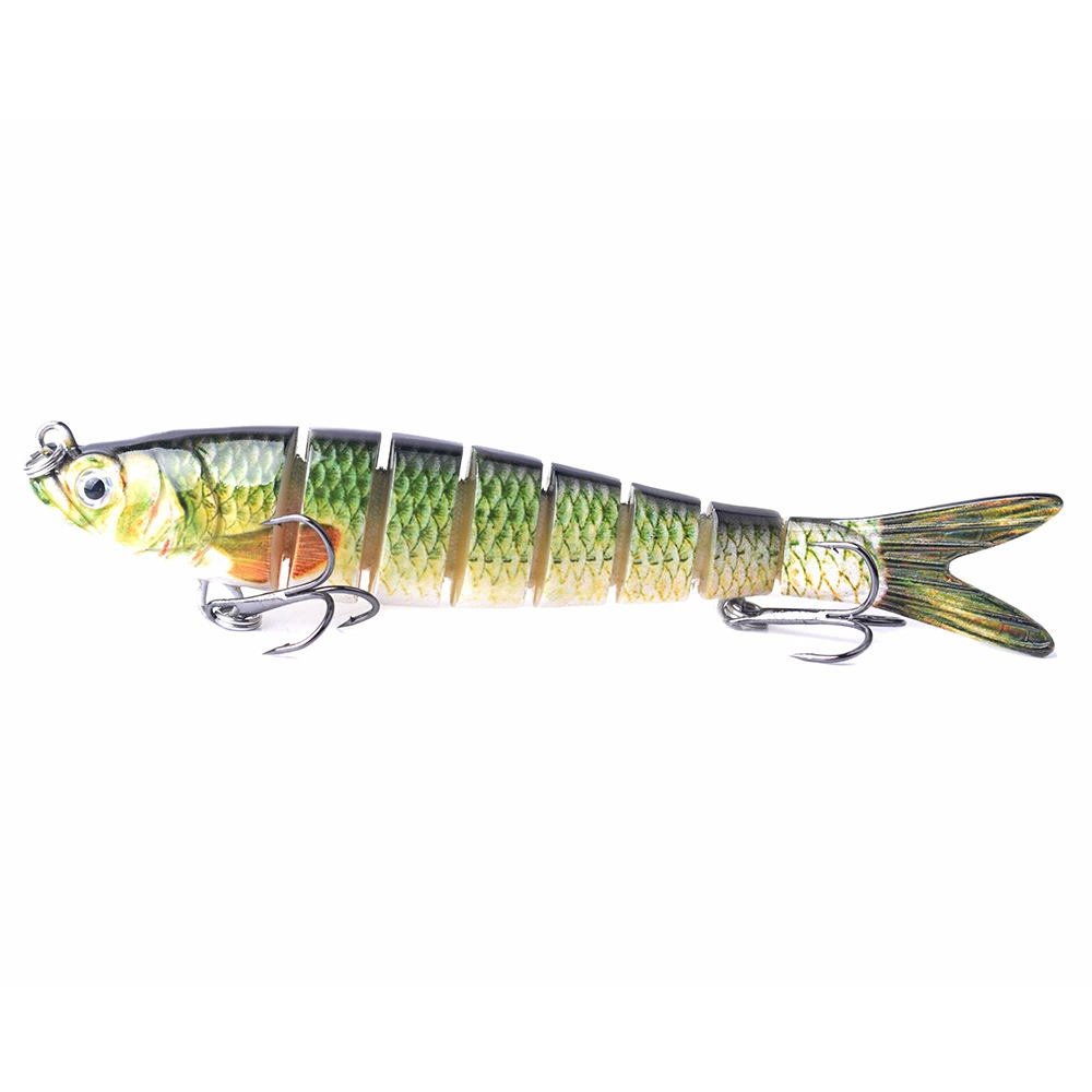 Многоштоковая рыбалка swimbait приманка 14 см 26 г, 8-сегментная тонущая имитация леща