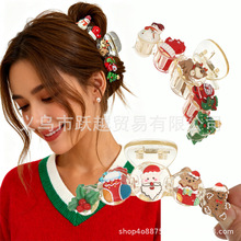 圣诞节系列圣诞老人雪人圣诞树礼物姜饼人5圆抓夹