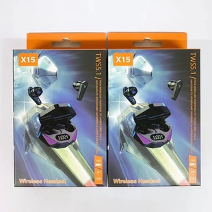 E7S Bluetooth WireleSS HeAdphoneS A6S PAckAging BoX tws SportS X15 UniverSAl Color BoX Gift BoX PAckAging BoX in Stock