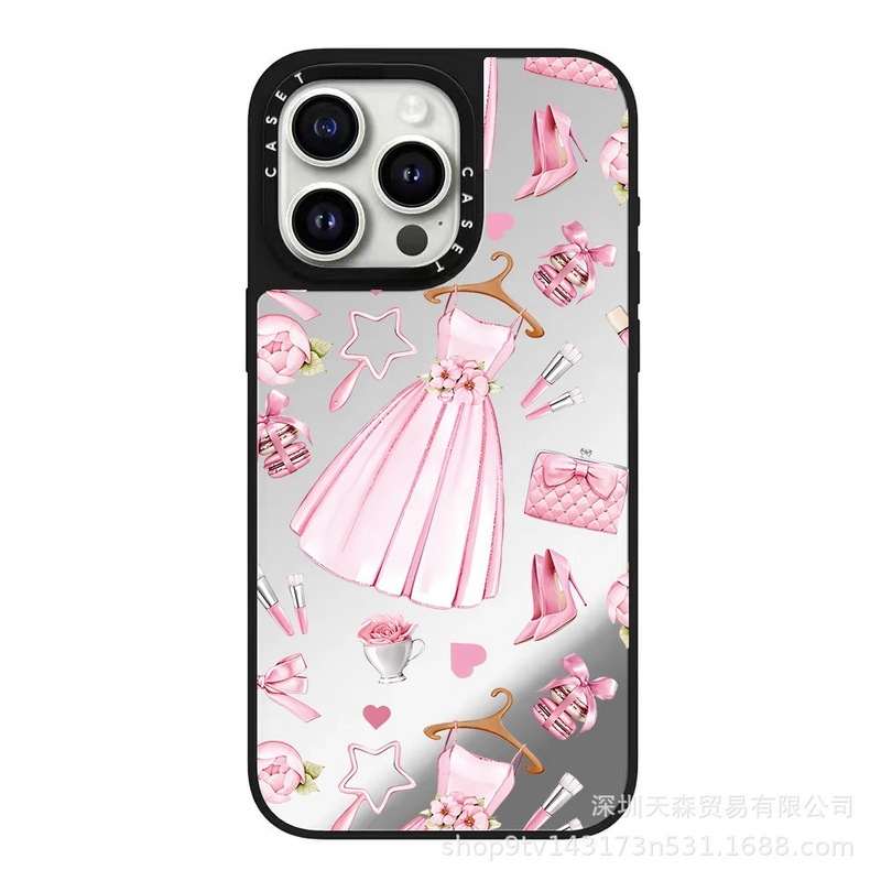 CASET联名以爱之名适用苹果iPhone16ProMax手机壳15pro潮牌13镜面|undefined