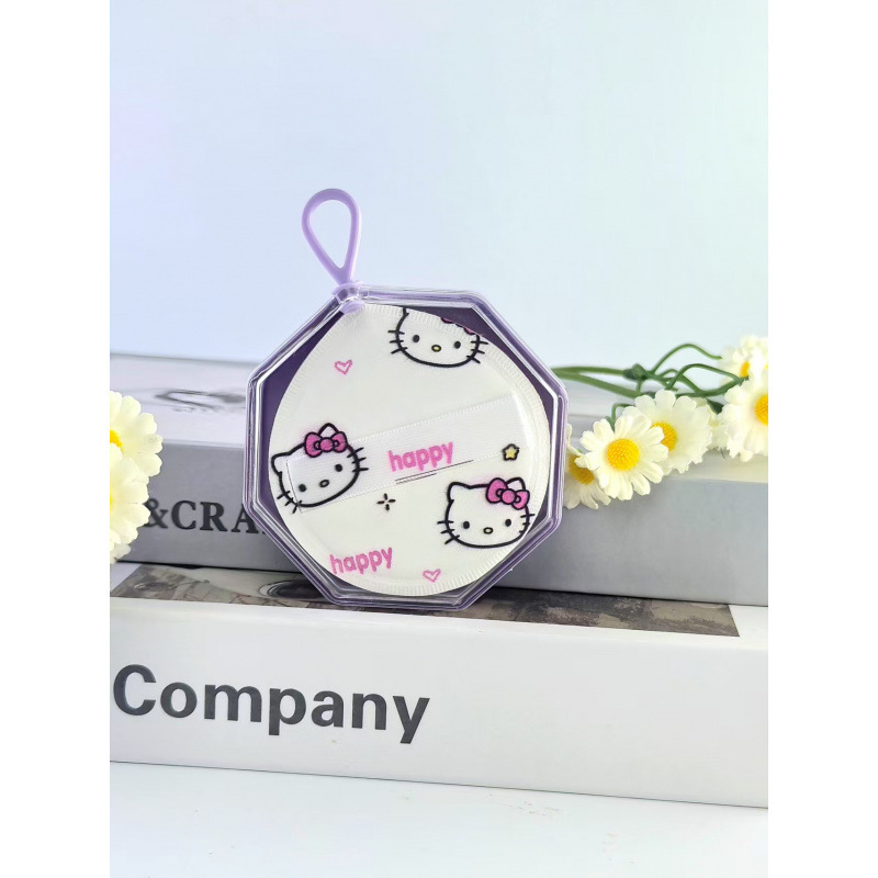 箱入り極厚マシュマロエアクッションパフノーパウダースポンジベースメイクパフXL美容メイクツール|undefined