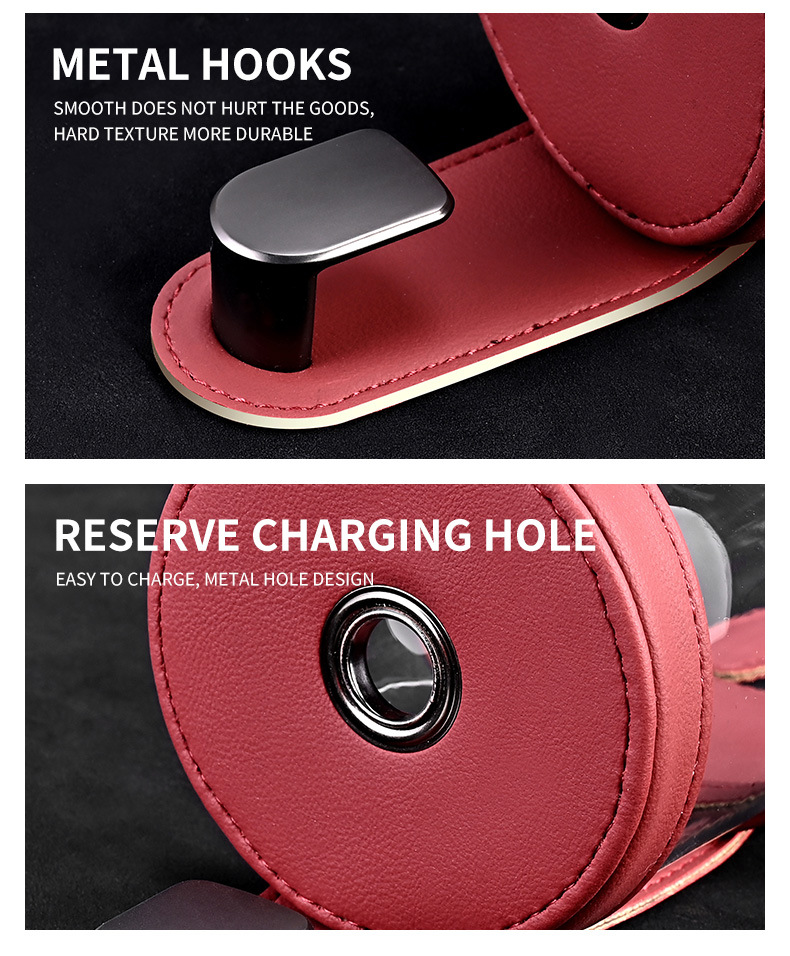 Car Hook Car Seat Back Multifunctional Water Cup Holder Car Rear Mobile Phone Storage Decoration Supplies