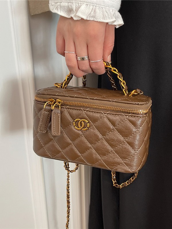Bolsa de caja de viento de fragancia de diamante bordado de moda de comercio exterior de cadena universal bolso de mano de lujo ligero personalidad bolso de mano