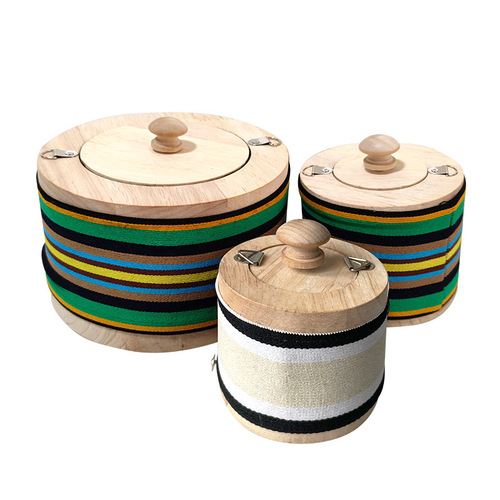 Solid wood moxibustion box household oak moxibustion jar smoke filter open flame 4cm moxa stick portable moxibustion paint-free temperature control wholesale