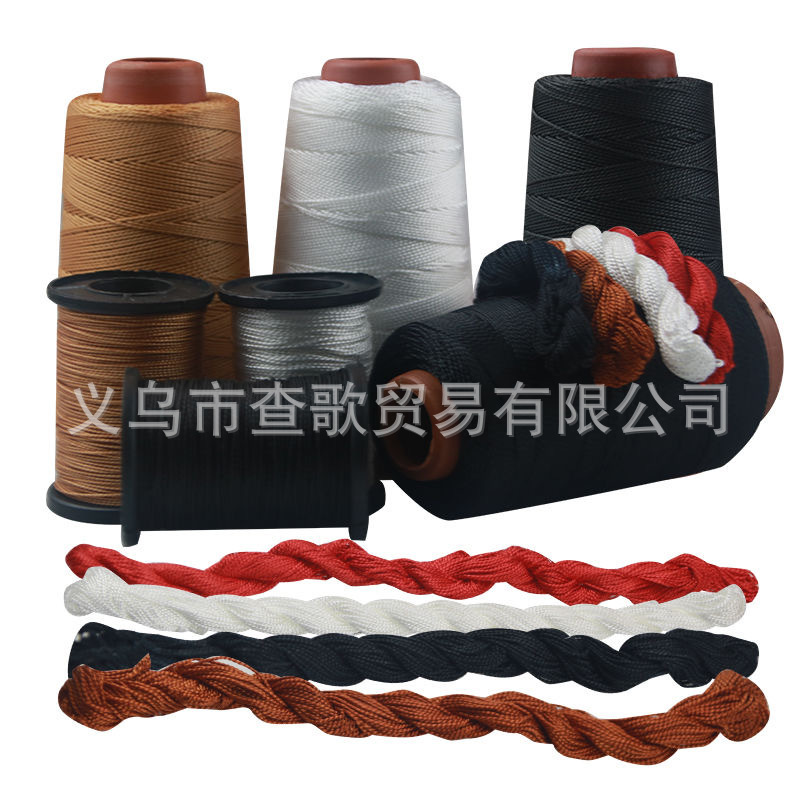 Línea de zapato superior cuerda de nylon LÍNEA DE cometa línea de cera línea de zapato de costura línea de suela línea de neumático mano costura línea de unión Cable de pesca