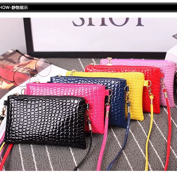 Dropshipping Women's Small Bags 2026 New Model Single Shoulder Crossbody Women's Crocodile Pattern Crossbody Bag Mobile Phone Coin Purse