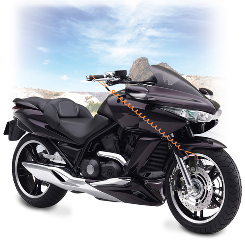 Bicycle lock, mountain bike alarm lock, anti-theft electric vehicle lock, disc brake alarm lock, rope cloth bag wholesale