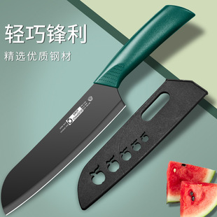 Fruit Knife Household Melon and Fruit Knife Large Long Melon Cutting Knife Commercial Stainless Steel Knife Kitchen Sharp Watermelon Cutting Tool
