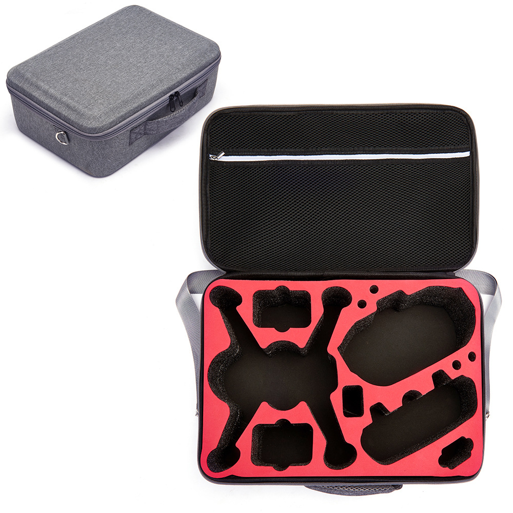 Adecuado para Dajiang FPV caja de almacenamiento FPV experiencia de carreras gafas bolsa de almacenamiento crossbody portátil UAV bolsa protectora