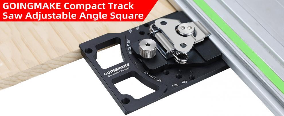 Adjustable Angle Track Saw Square