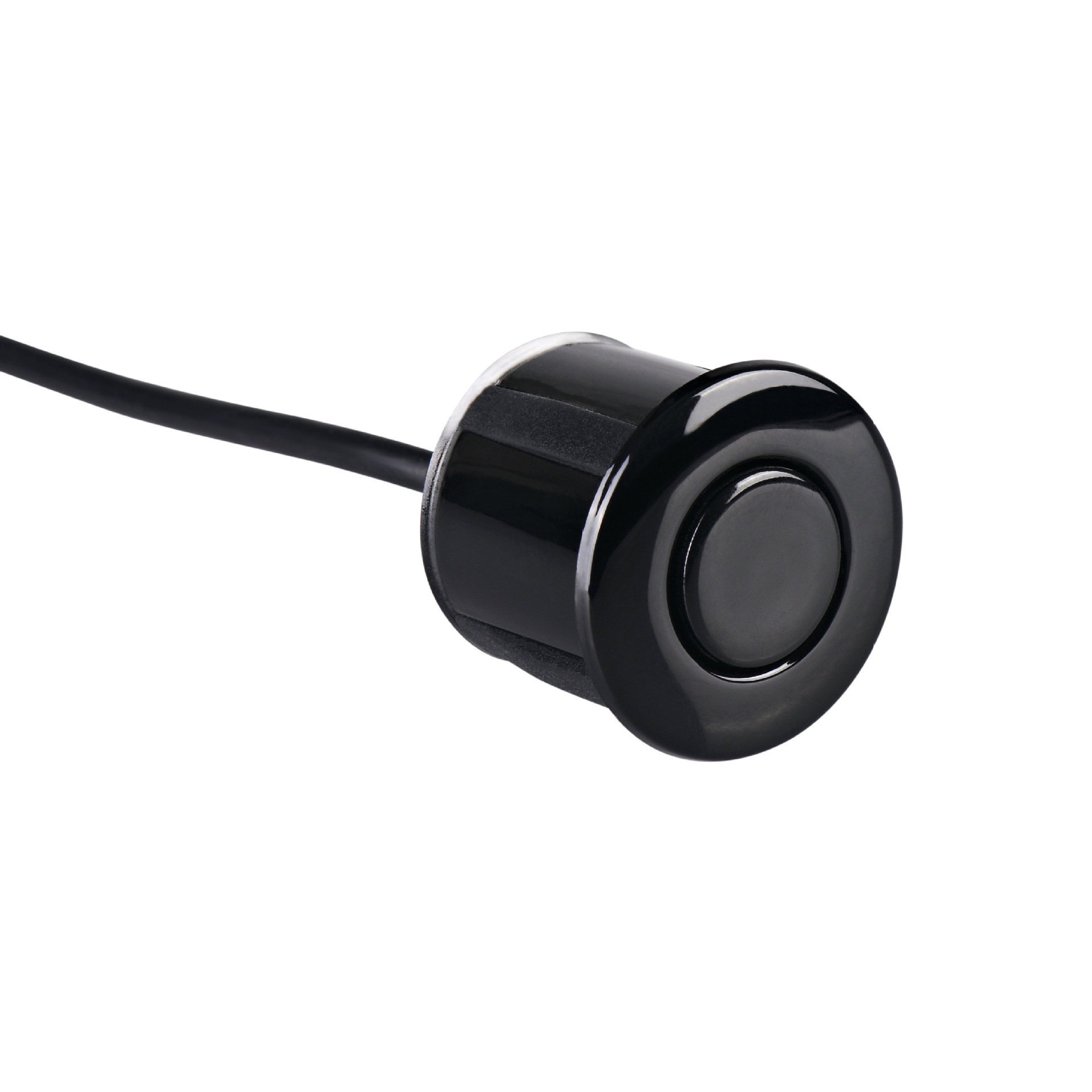External Flat-Panel Reversing Radar with Buzzer Sound Switch, Reversing Radar Buzzer Voice, Small Host Unit with 21mm Probe