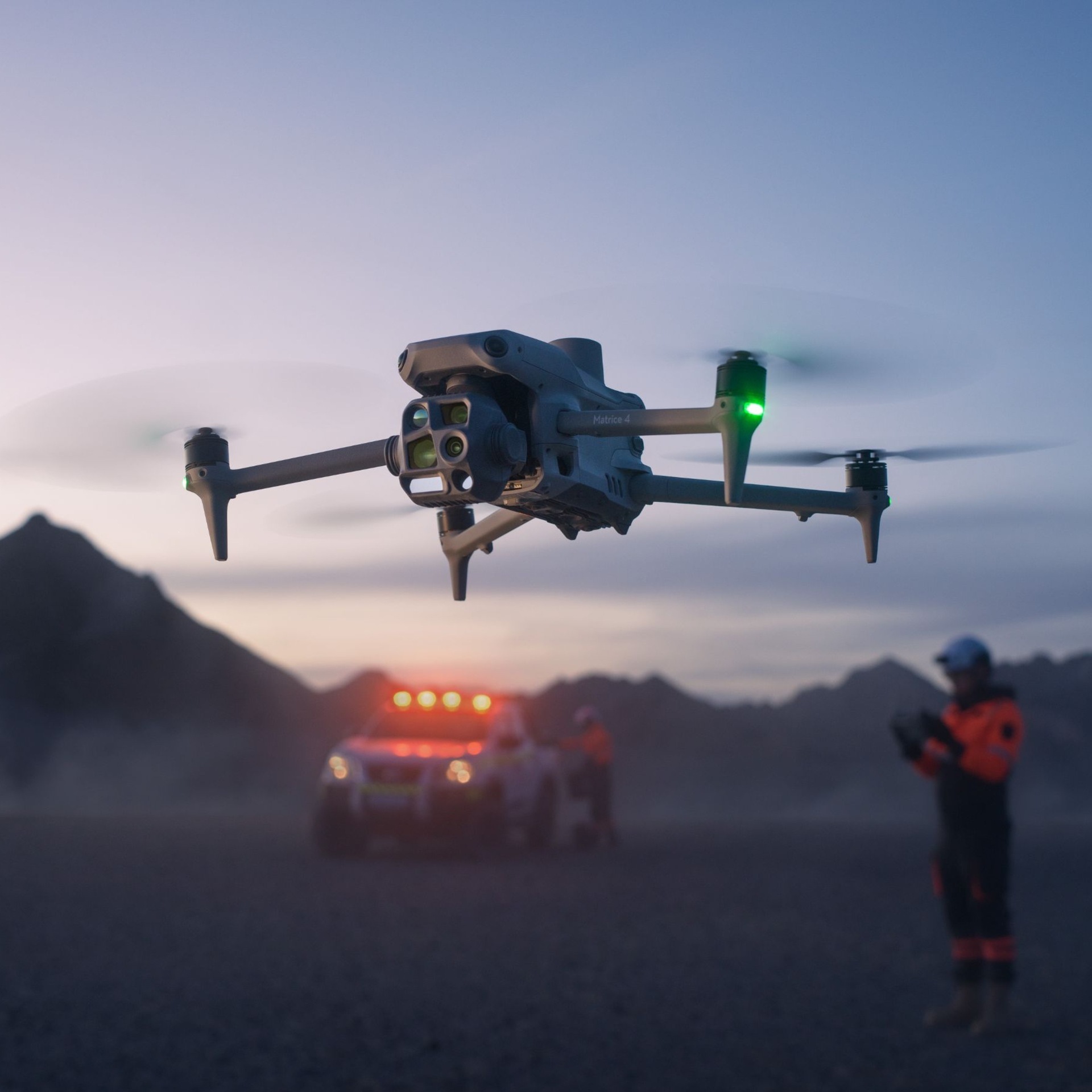 大疆DJI Matrice 4T红外热成像无人机 智能AI巡检 适用激光测距