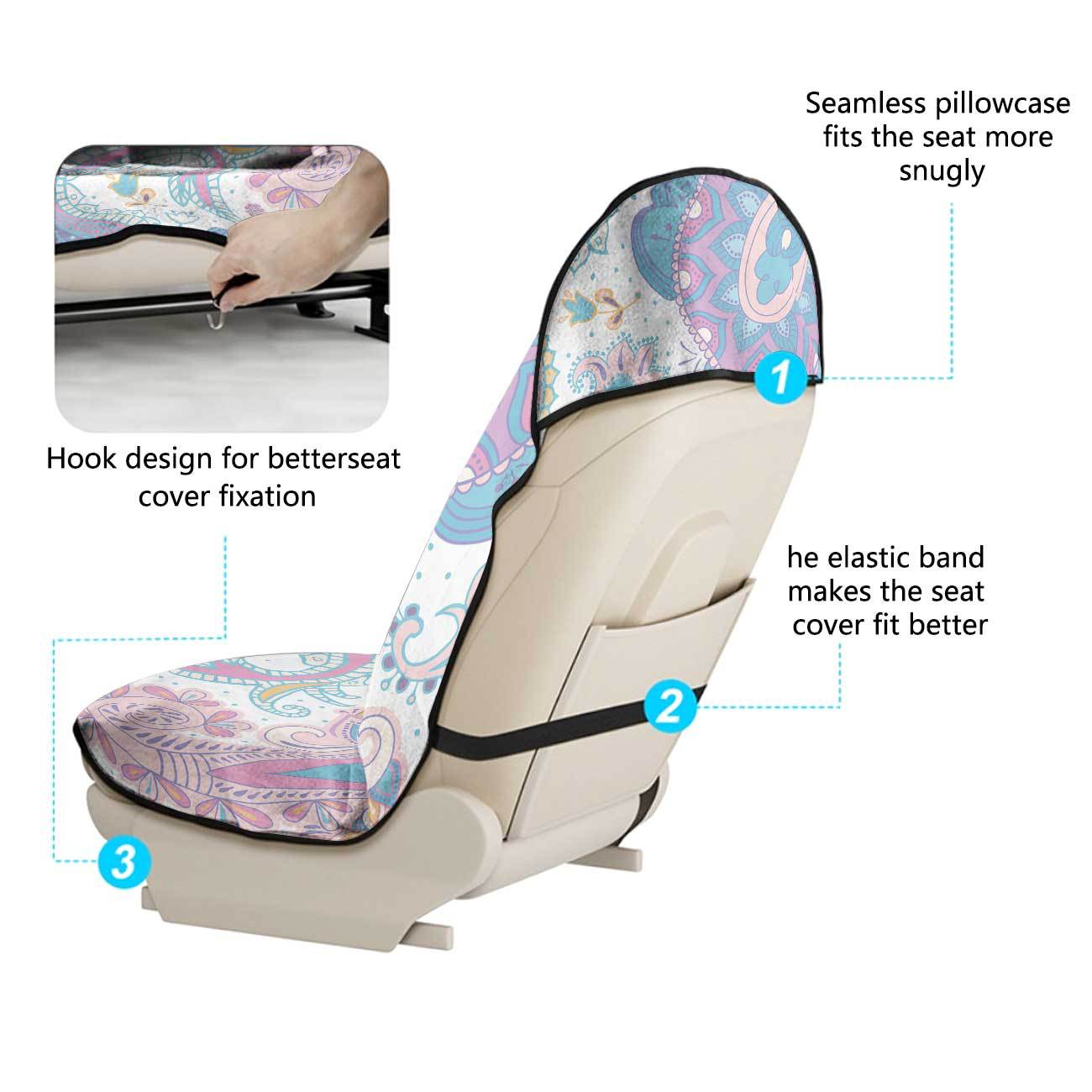 Car seat towel cover front seat protector suitable for gym and exercise, universal for all seasons, car use 31