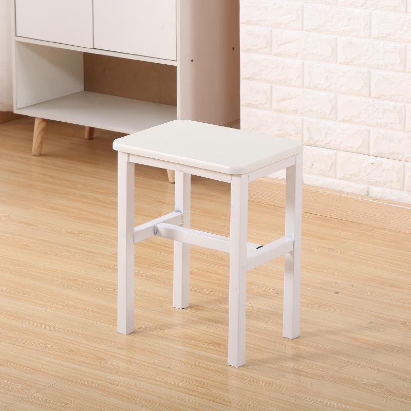 Taburetes de silla gruesa para estudiantes adultos taburetes altos para reuniones de dormitorio capacitación taburetes de comedor taburetes de color simple
