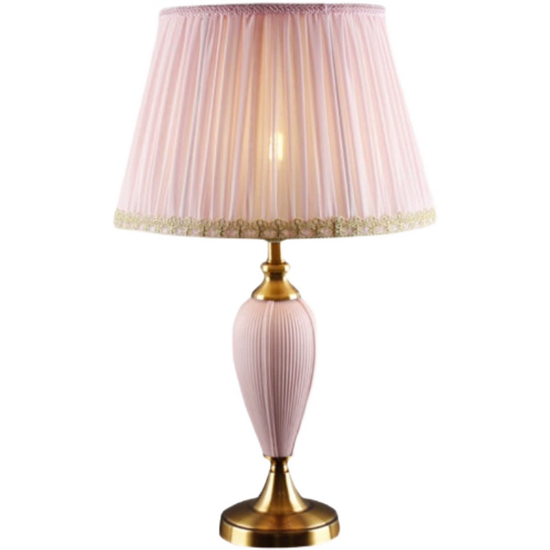 Table lamp for bed, touch lantern for living room, light luxury style