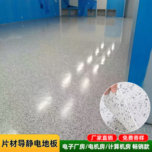 厂家直销PVC防静电地板片材2mm PVC直铺地板洁净车间专用塑胶地板