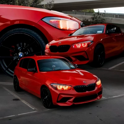 for BMW F20 modified M2C front: Big Surrounded