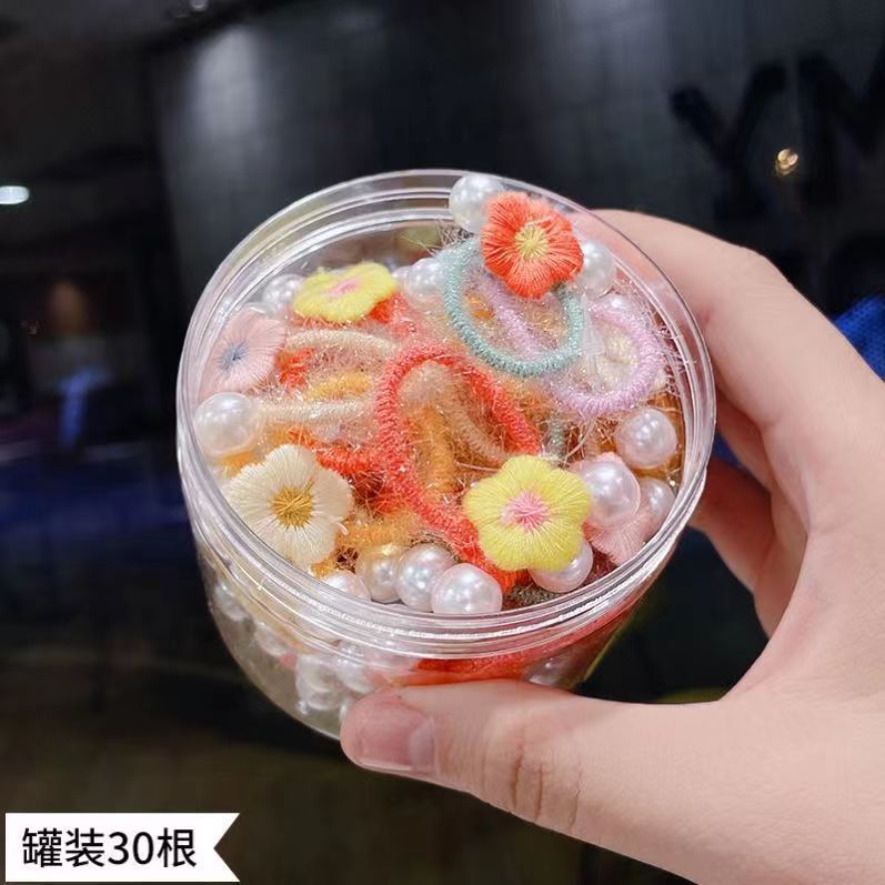 진주 꽃 머리 반지-매화-채우기 30