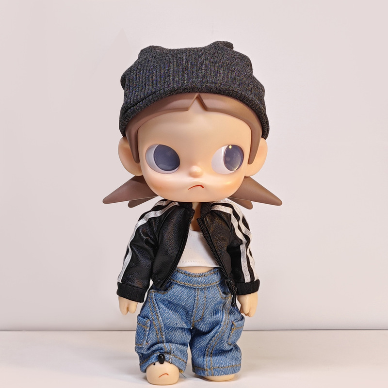 [Only Clothes] 1/8 Joint Doll Zsiga Sister Doll Clothes Longing for Leather Jacket Scimitar Pants Casual