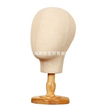 男女头模帽子架假人头饰品假发道具假发布头模半身少女人头模