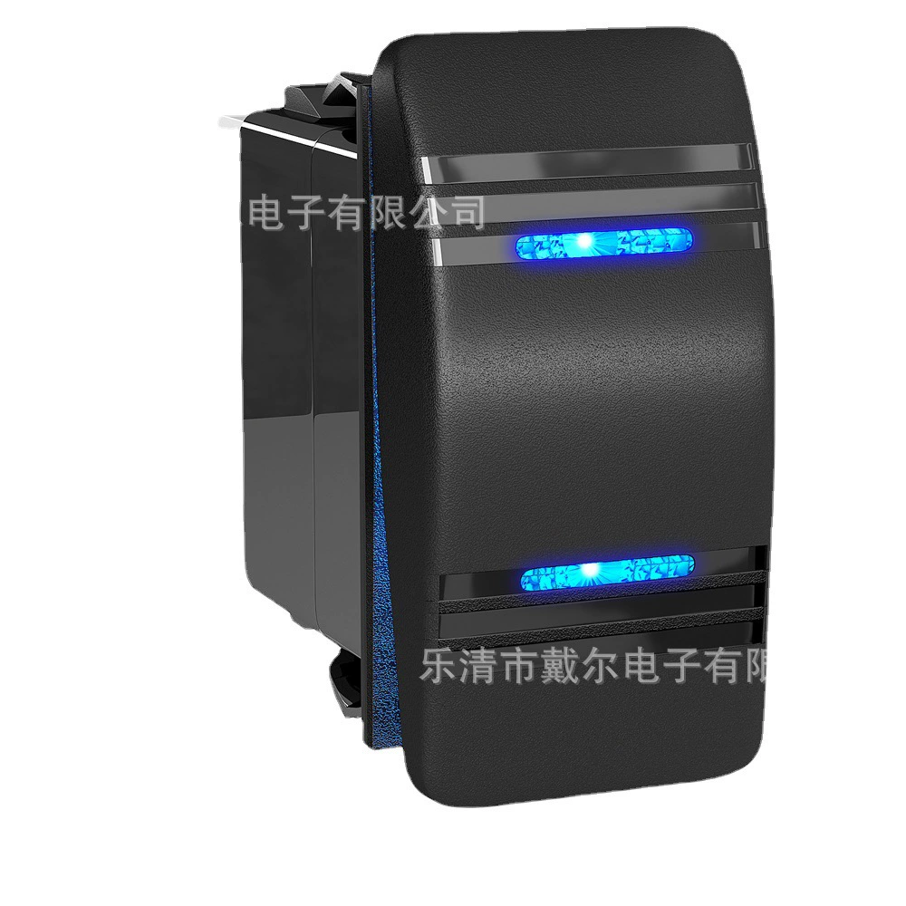 Двойной свет водонепроницаемый корабль переключатель панель автомобиля переключатель Морской Переключатель яхта переключатель