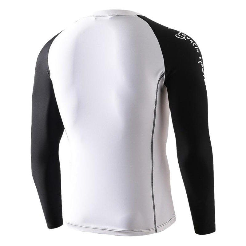 Cross-Border New Style Swimsuit Quick-Drying Color-Block Zipper Surf Suit Sun Protection Upf50+ Plus Size Long-Sleeve Two-Piece Swimsuit Wholesale
