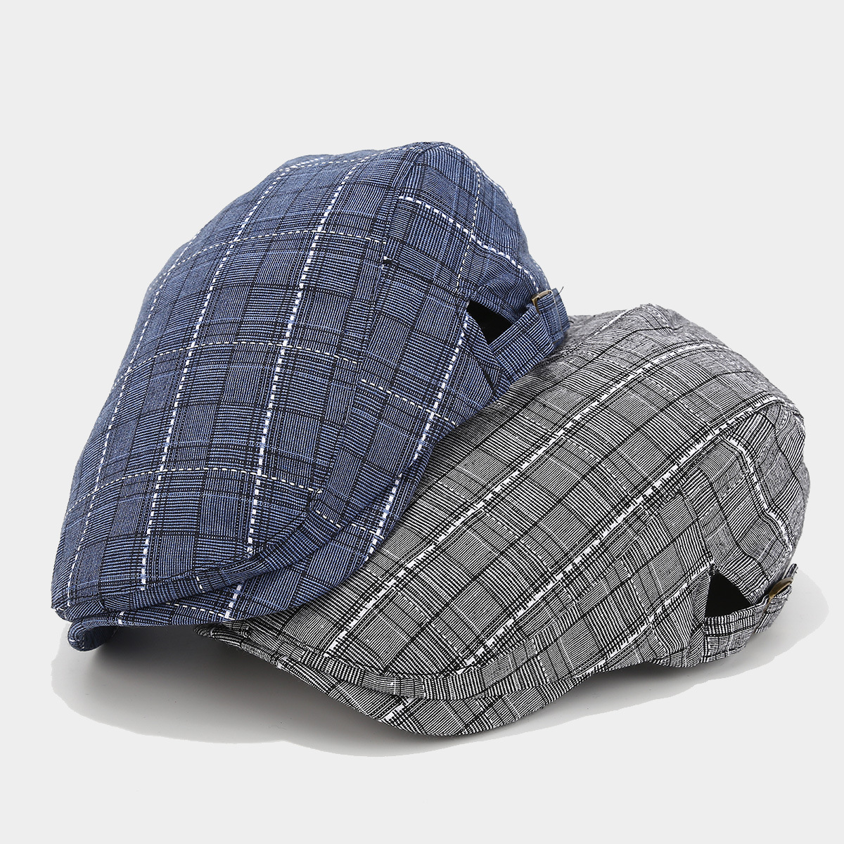 Primavera nuevo clásico retrogrado retro sombrero de avance estilo americano para hombres herramientas gorra de boca de pato mujer contra la moda sombrero de boina