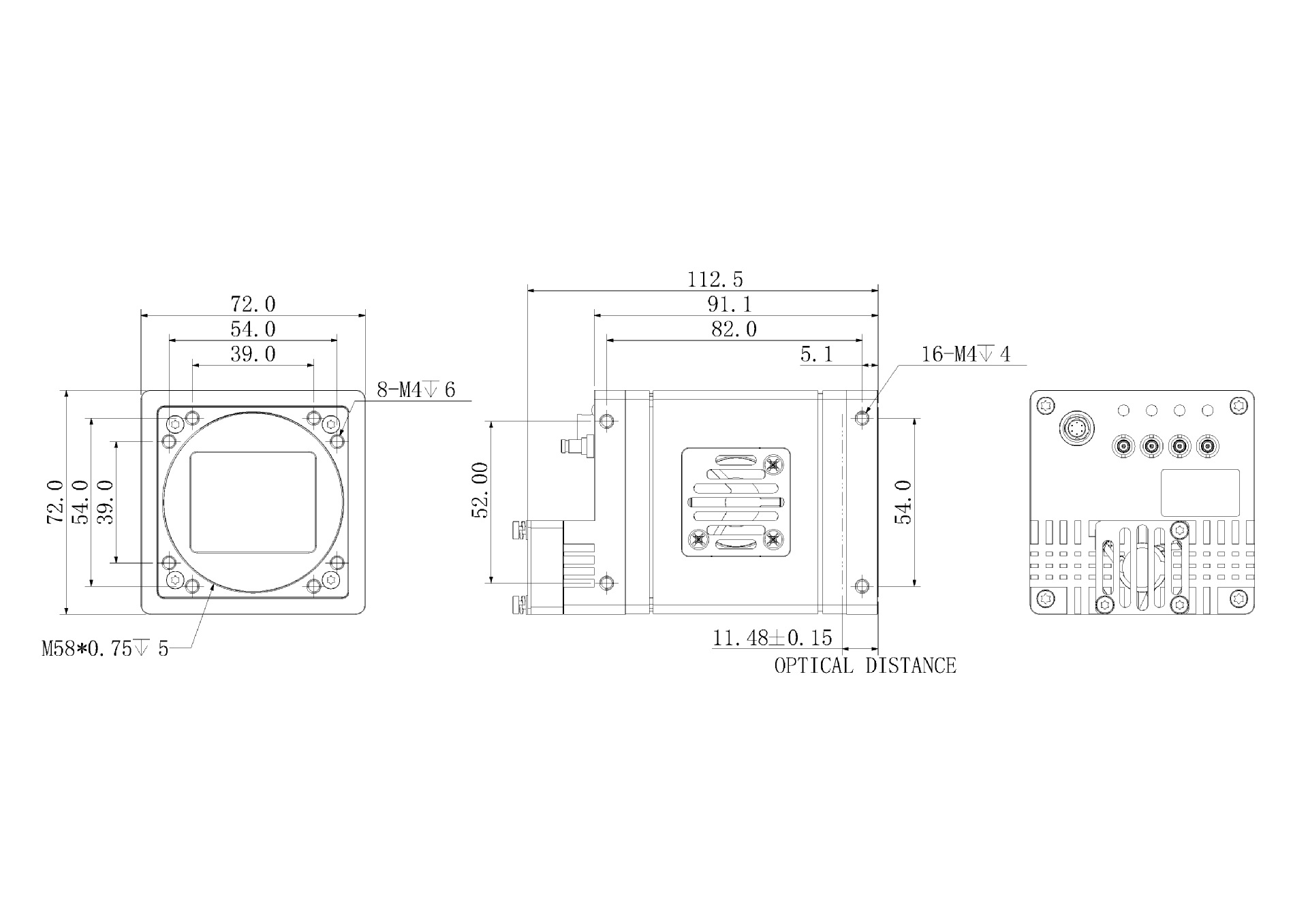 IRAYPLE大华华睿 AX5E02CX150 AX大面阵系列工业相机