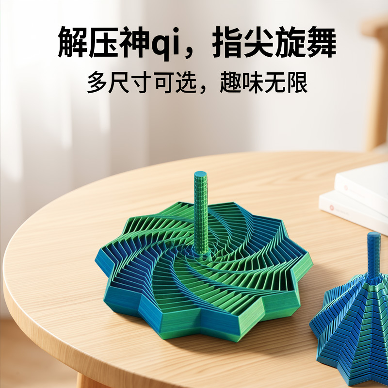 Juguete Descompresivo de Impresión 3D PLA Plegable para Día del Niño