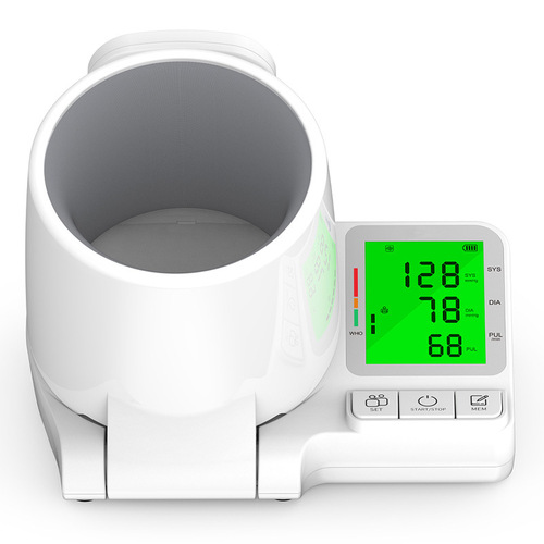 Blood pressure monitor tunnel type smart blood pressure cuff type electronic blood pressure measuring device medical grade tunnel blood pressure monitor