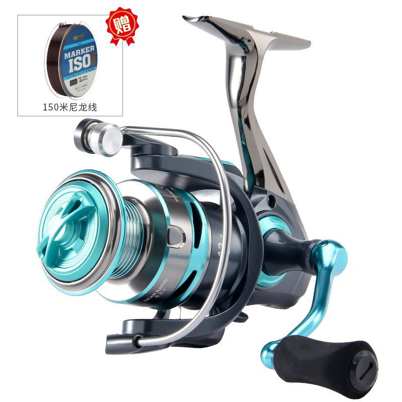 Rueda de pesca Luya rueda de hilado de acero inoxidable rueda de lanzamiento de largo alcance rueda de barra de mar rueda de línea de pesca rueda de micro comercio exterior