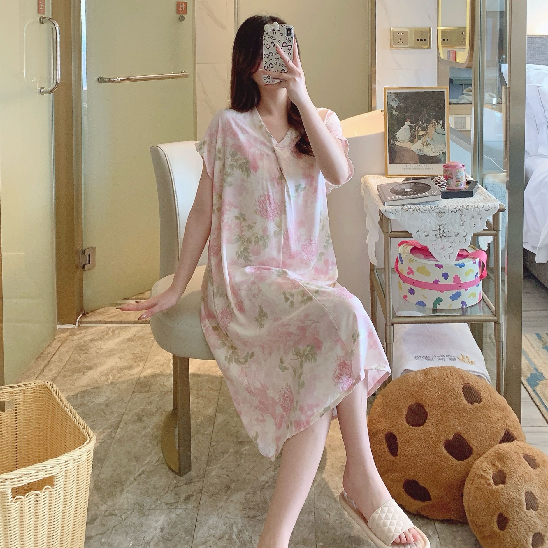 파운데이션 모란꽃