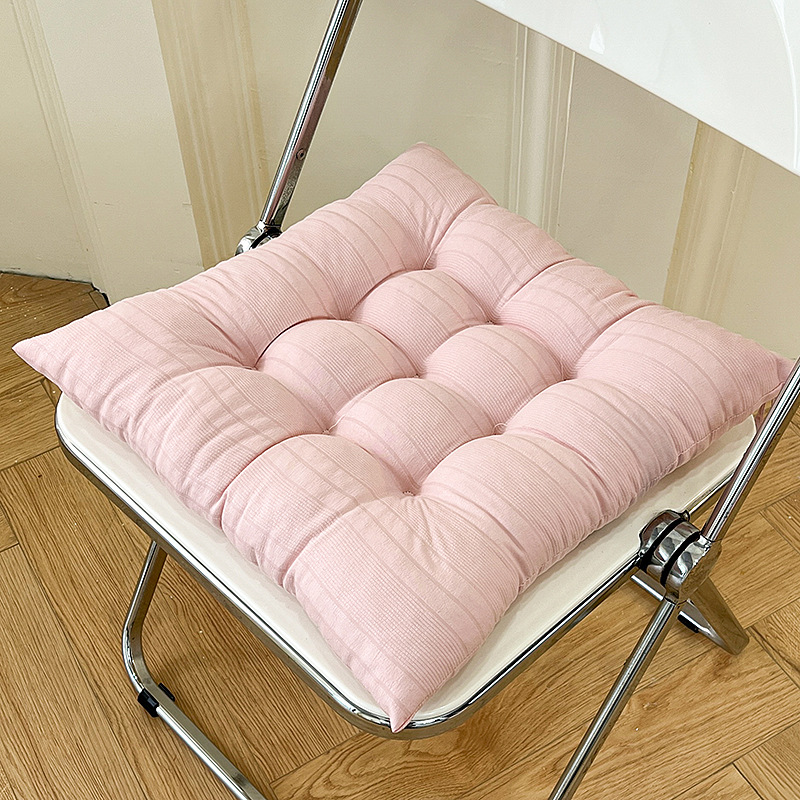 Sakura pink (square) full filling, soft plaid