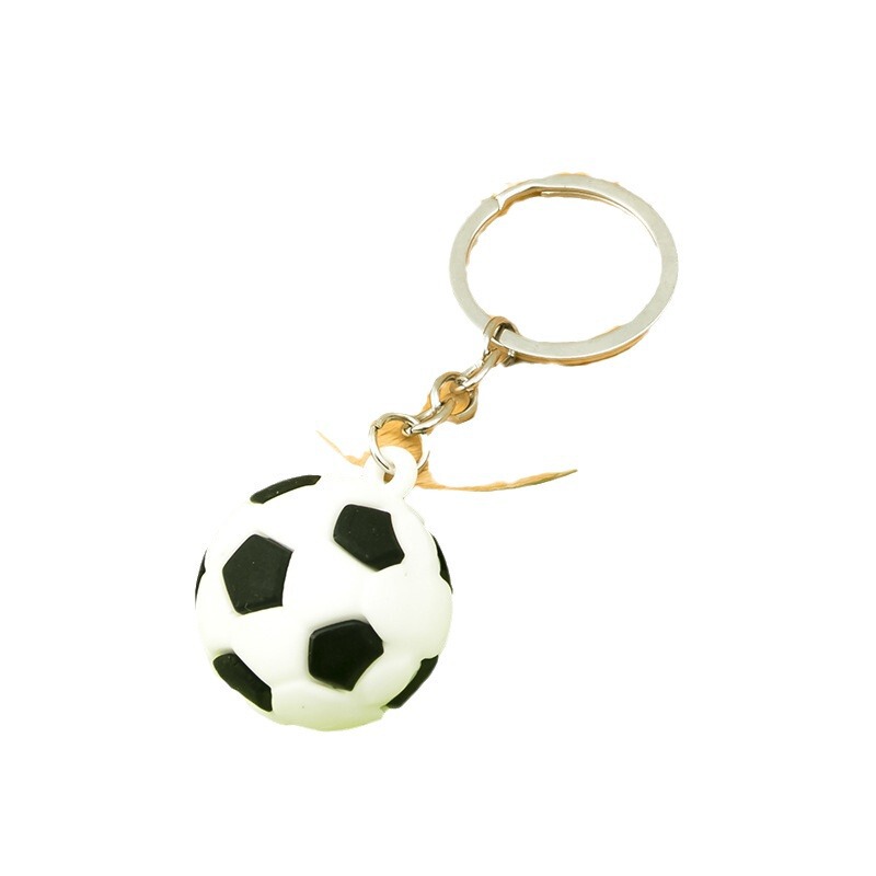 ミニサッカーのキーホルダーのペンダントをシミュレーションします。|undefined
