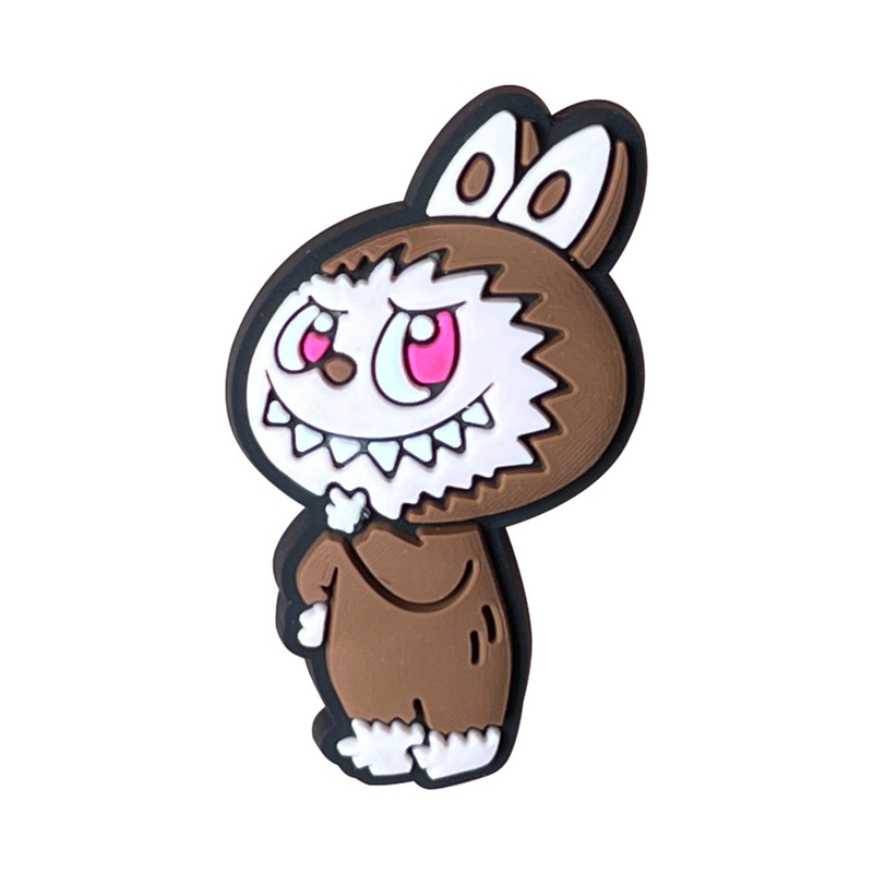 Labubu18 かわいい漫画下駄アクセサリー DIY Zhibixing バブルマート靴バックル靴の花|undefined