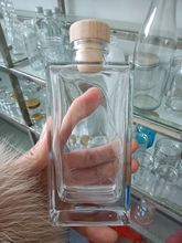 浮游花玻璃空瓶永生花植物标本油瓶保鲜油diy浮游花瓶子香薰摆件