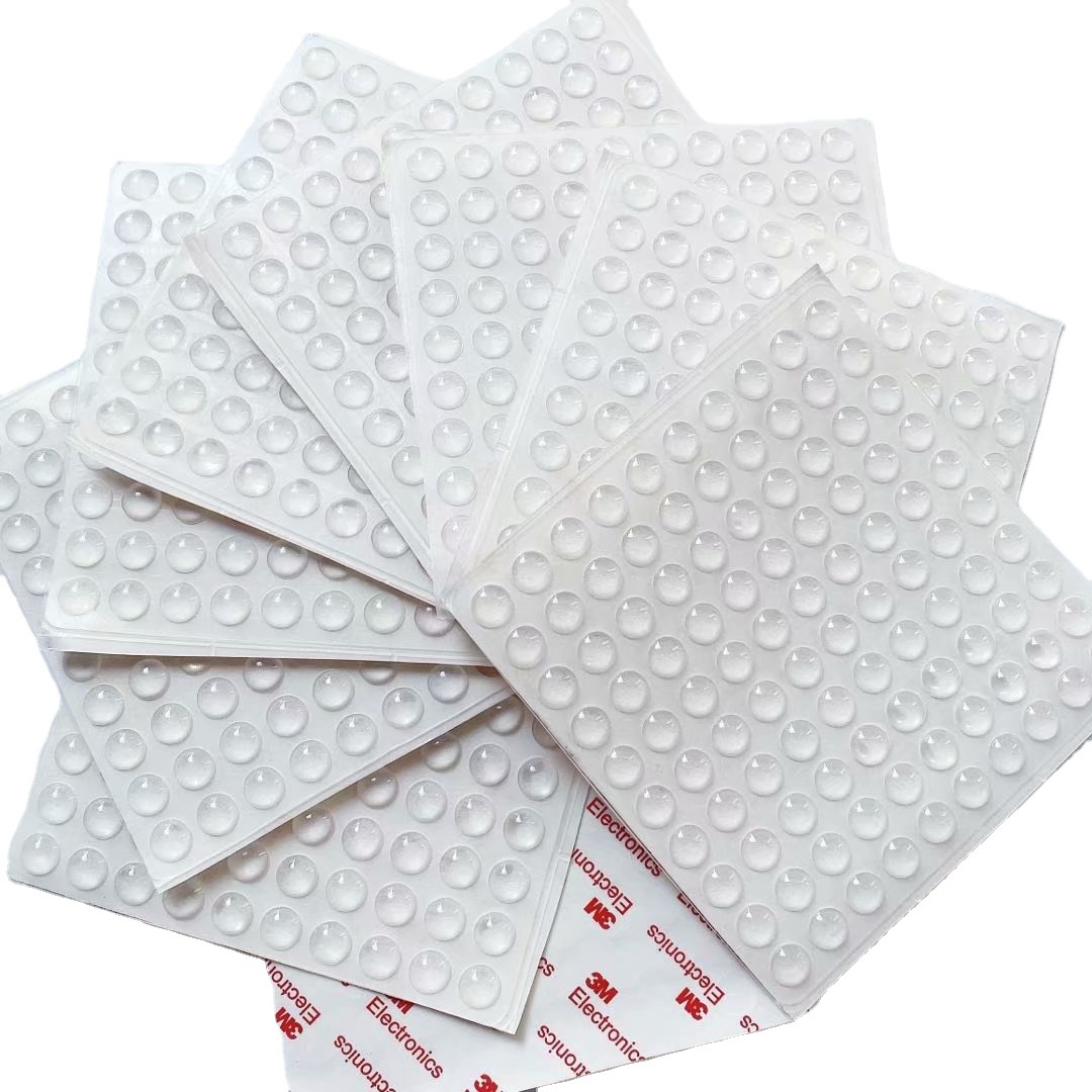 Spot gránulos de goma anticolisión de silicona, almohadilla de silenciador para el hogar, almohadilla de goma de vidrio, almohadilla anticolisión, junta de goma de vidrio, partículas de goma anticolisión
