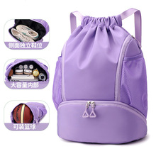 牛津布抽绳包束口袋双肩包大容量运动足球包篮球包户外运动登山包