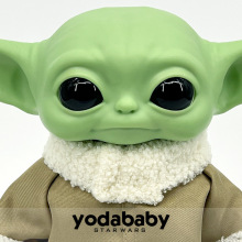 尤达宝宝手办玩偶星球大战曼洛达人摆件大师公仔儿童玩具工厂直销