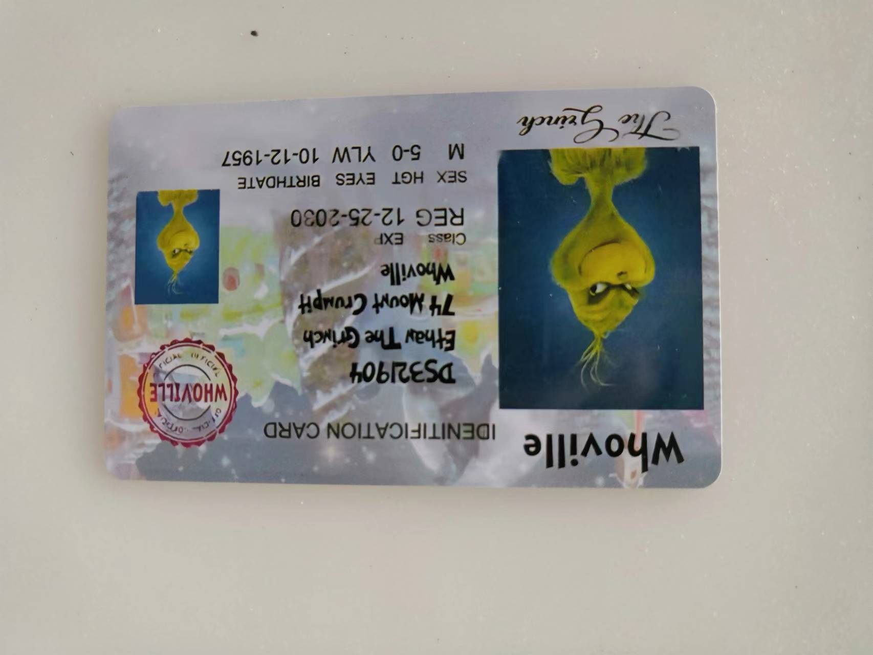 새로운 크리스마스 카드 B