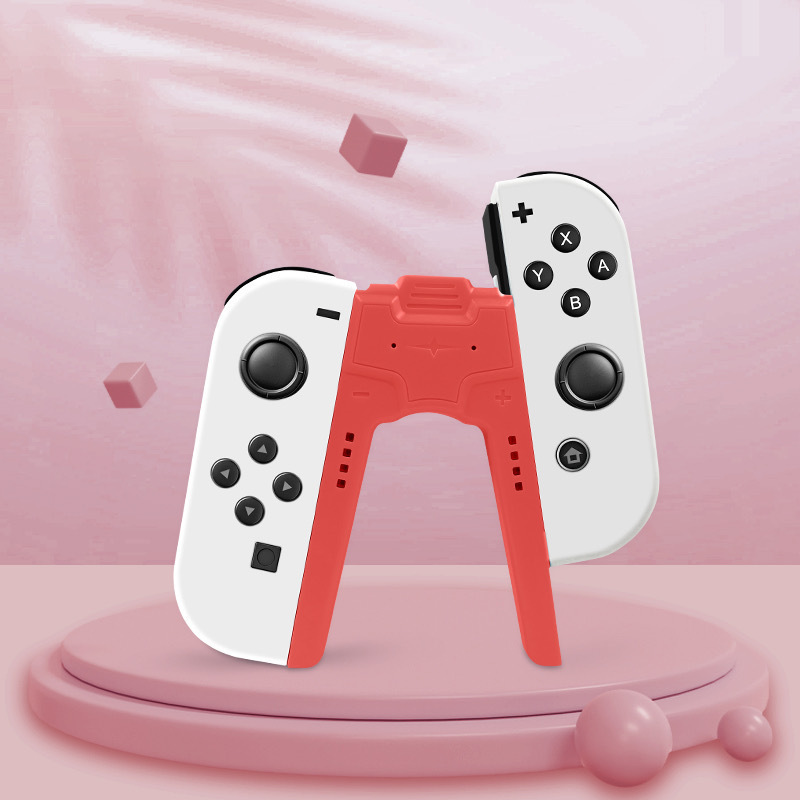 Switch/OLED左右充电グリップjoycon小さなハンドルブリッジハンドルNS充电グリップHNS-017|undefined