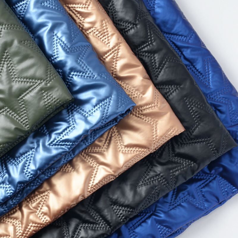 Nueva tecnología ultrasónica compuesto de algodón de poliestireno de algodón para ropa para revestimiento tela relieve pu impermeable bolsa zapatos material de poliestireno de poliestireno X20