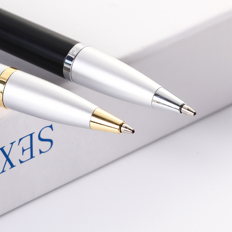 Fábrica al por mayor metal pluma prensa bolígrafo publicidad de negocios regalo pluma Oficina firma pluma impresión personalizada logotipo