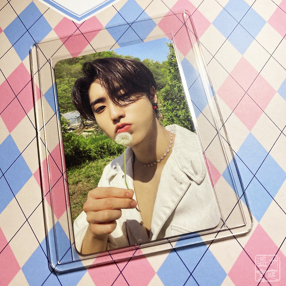 B8 recubierto PVC duro tarjeta caso Gu Ka ES Polaroid pld3 pulgadas 4 pulgadas 6 pulgadas pequeña tarjeta transparente almacenamiento caja de goma dura